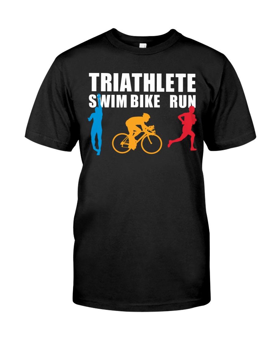 Triathlete Swim Bike Run T-Shirt Hoodie, Sweatshirt | ThreadNative.com