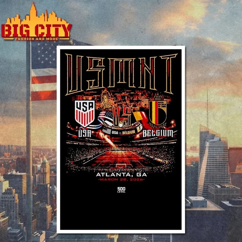USMNT Vs. Belgium 2026 Match Up Unisex