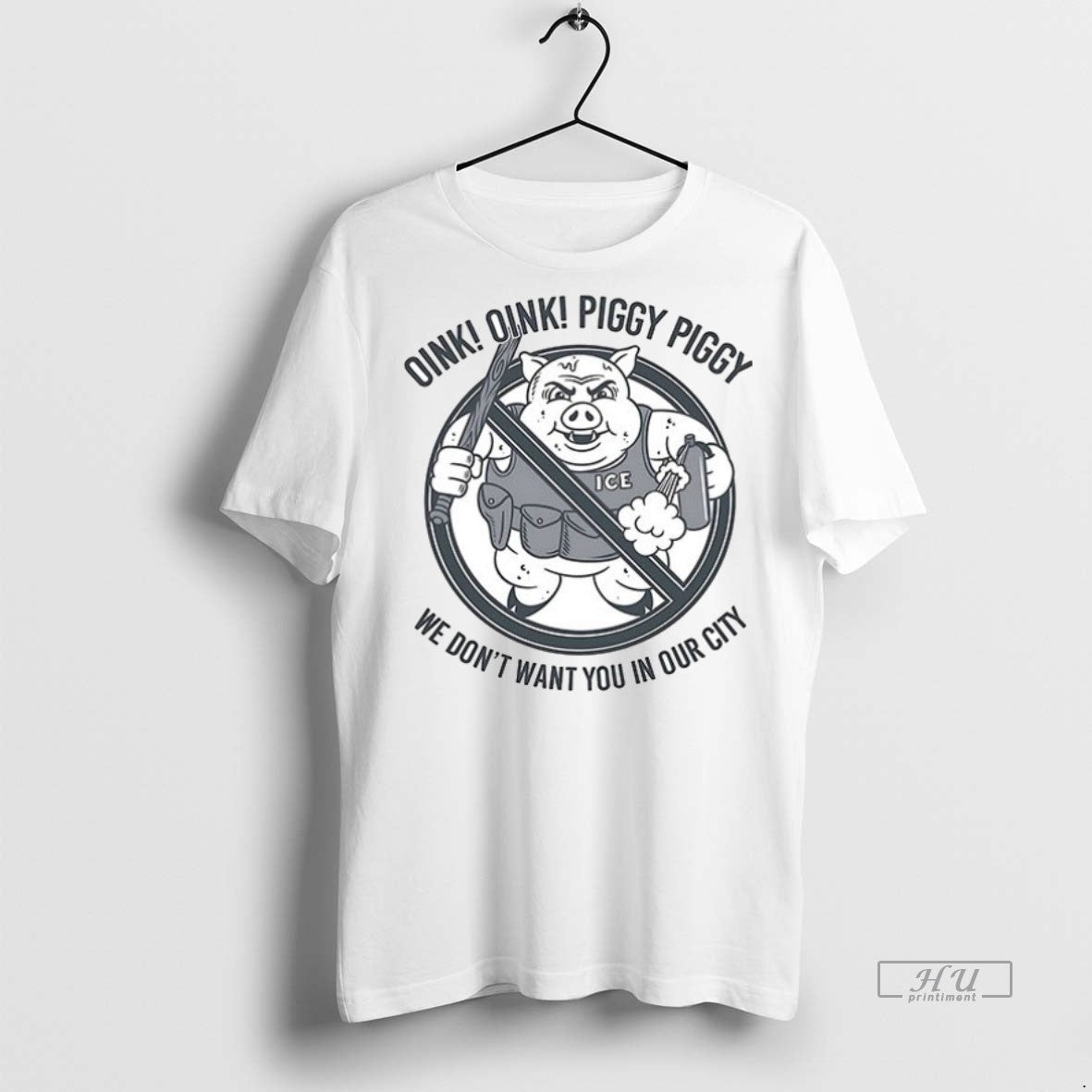 Viral Oink Oink Piggy Piggy We Dont Want You In Our City Ceramic Ceramic And