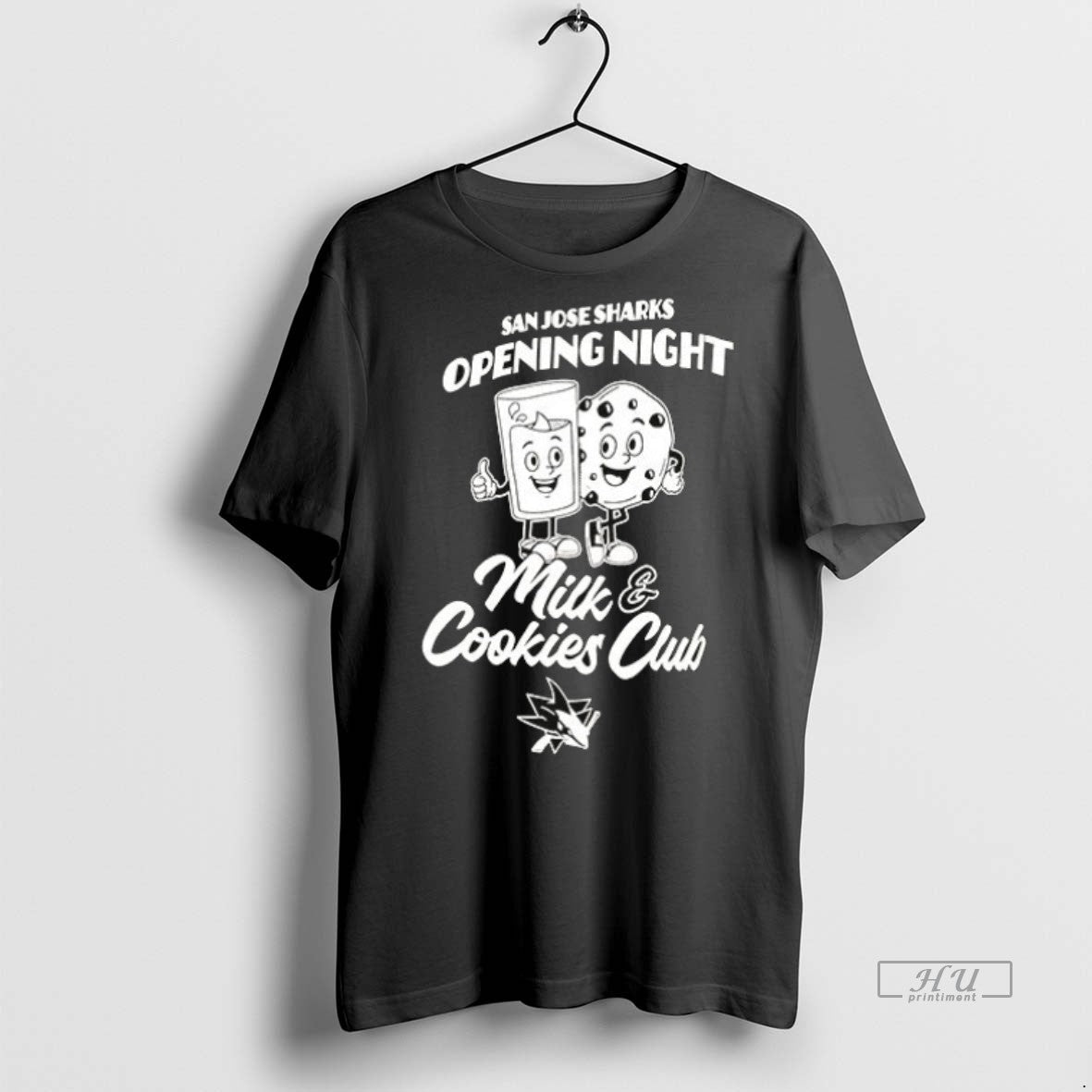 Viral San Jose Sharks Opening Night Milk And Cookies Club Ceramic Ceramic And Classic Dad