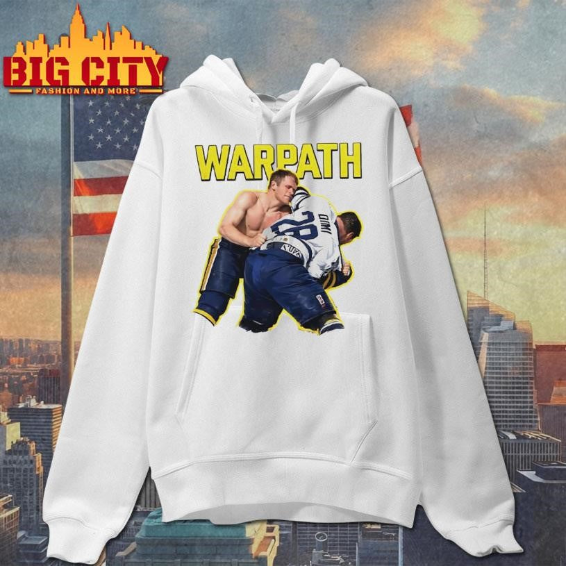 Warpath Rayzor Rob Ray Buffalo Sabres Vs Tie Domi Toronto Maple Leafs Shirt Unisex