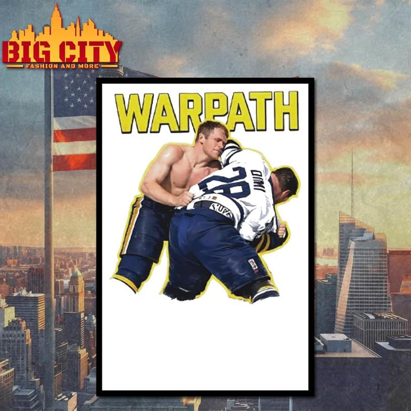 Warpath Rayzor Rob Ray Buffalo Sabres Vs Tie Domi Toronto Maple Leafs Shirt Unisex