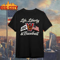 Washington Wild Things Life Liberty And Baseball Shirt Unisex