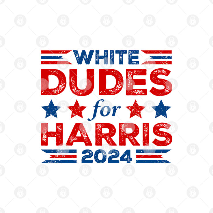 White Dudes For Harris 2024 T Shirt