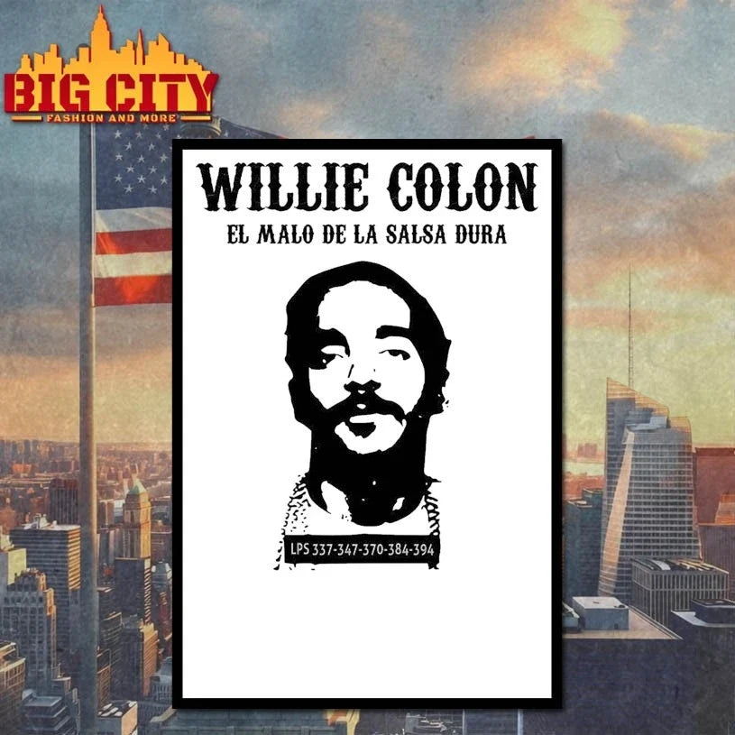 Willie Colon El Malo De La Salsa Dura Unisex