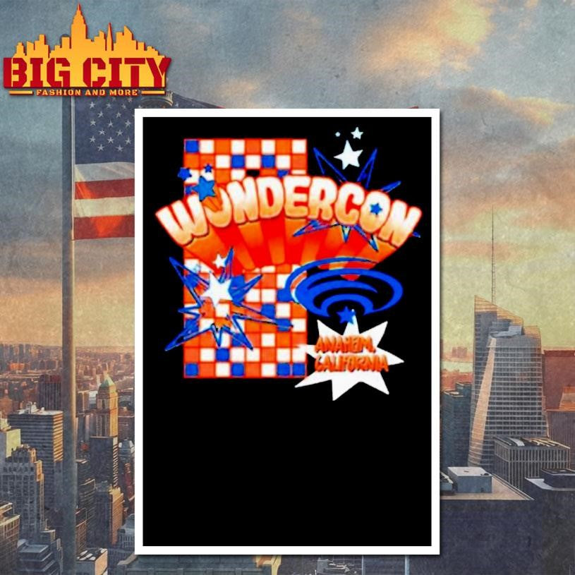 Wondercon Anaheim California 2026 Shirt Unisex