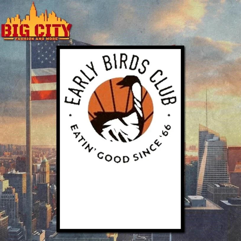 Zippys Early Birds Club Eatin Good Since 66 Shirt Unisex