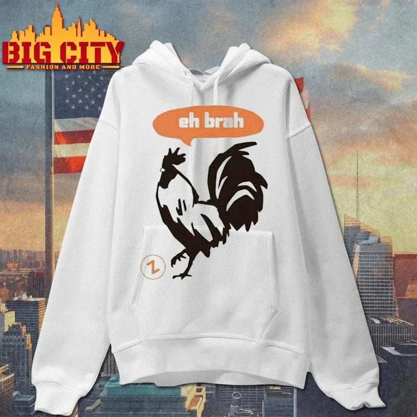 Zippys Eh Brah Rooster Shirt Unisex