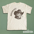 Vintage Cowboy Cat T-Shirt, Funny Western Cat Shirt
