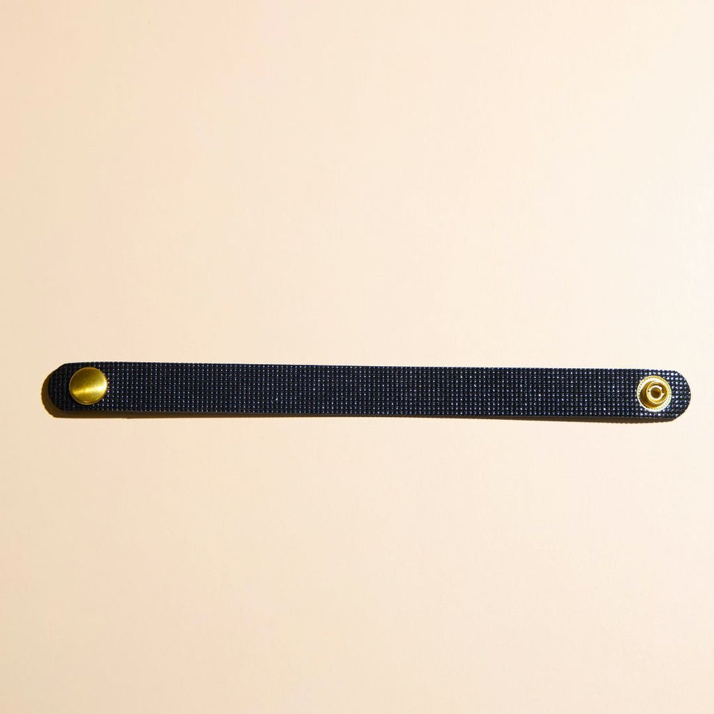 Afterglow Thin Leather Cuff Bracelet
