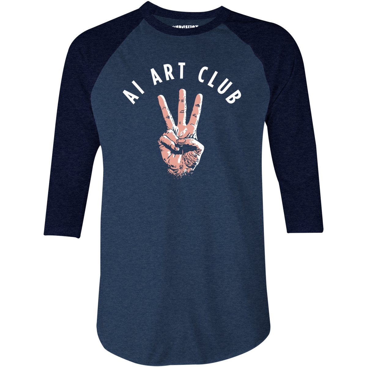 AI Art Club - 3/4 Sleeve Raglan
