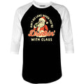 Ain't No Laws When You're Drinkin' With Claus - 3/4 Sleeve Raglan