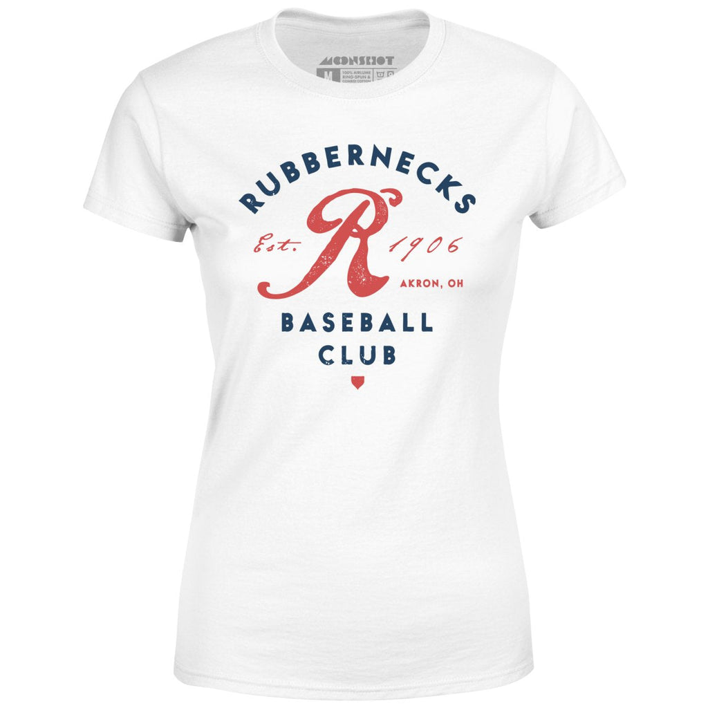 Akron Rubbernecks - Ohio - Vintage Defunct Baseball Teams - Women's