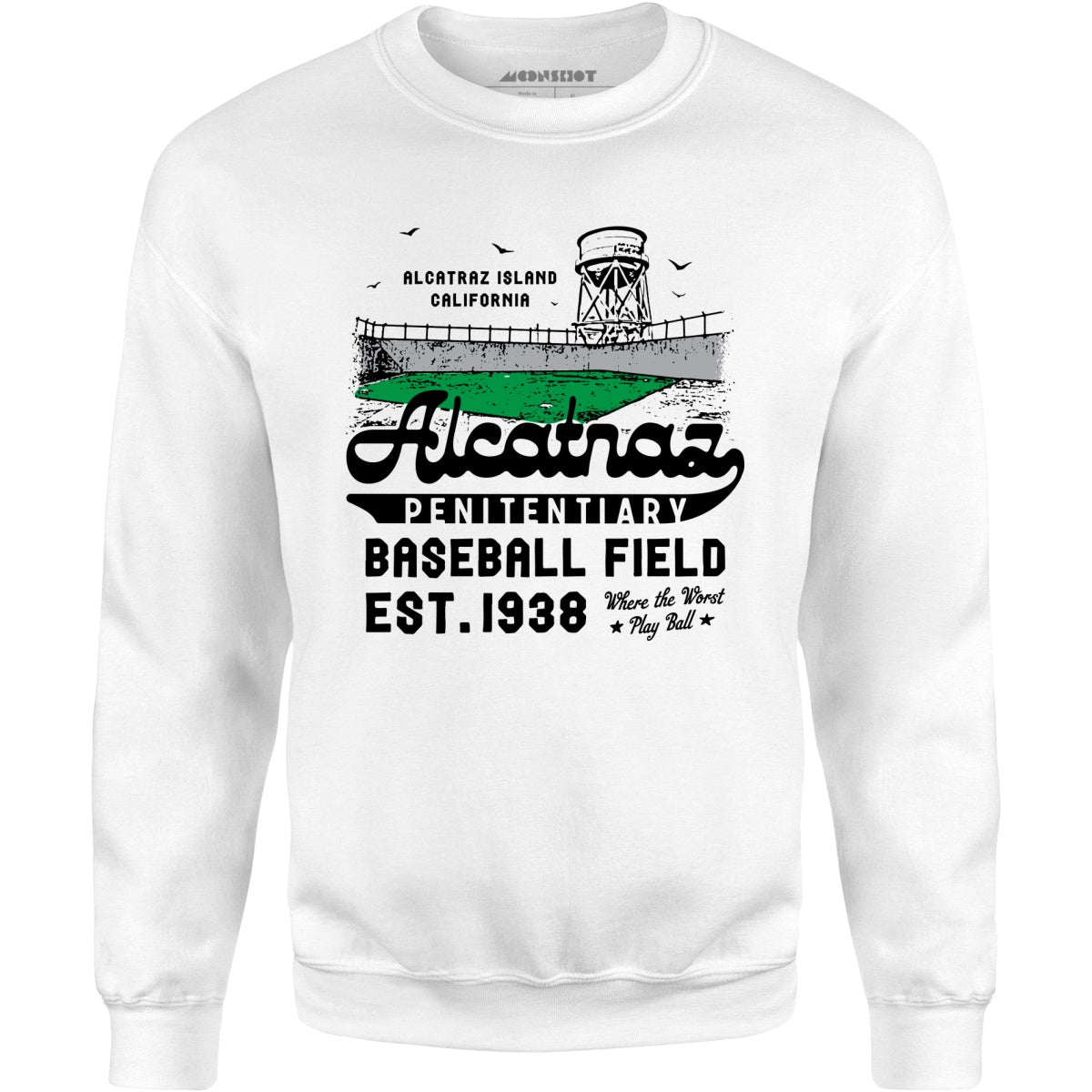 Alcatraz Penitentiary Baseball Field - Unisex