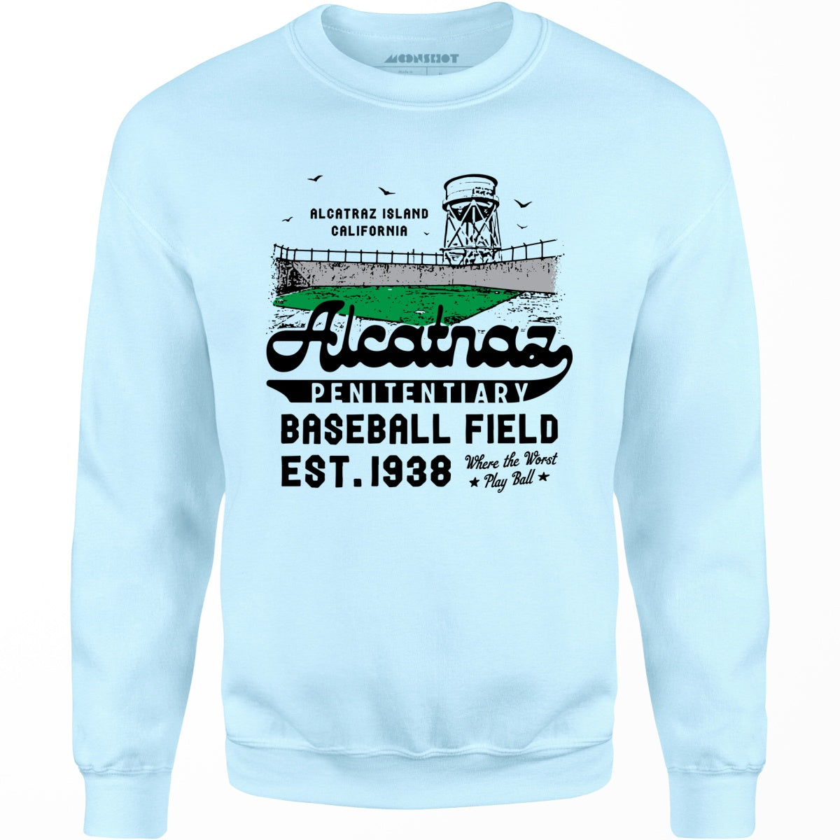 Alcatraz Penitentiary Baseball Field - Unisex
