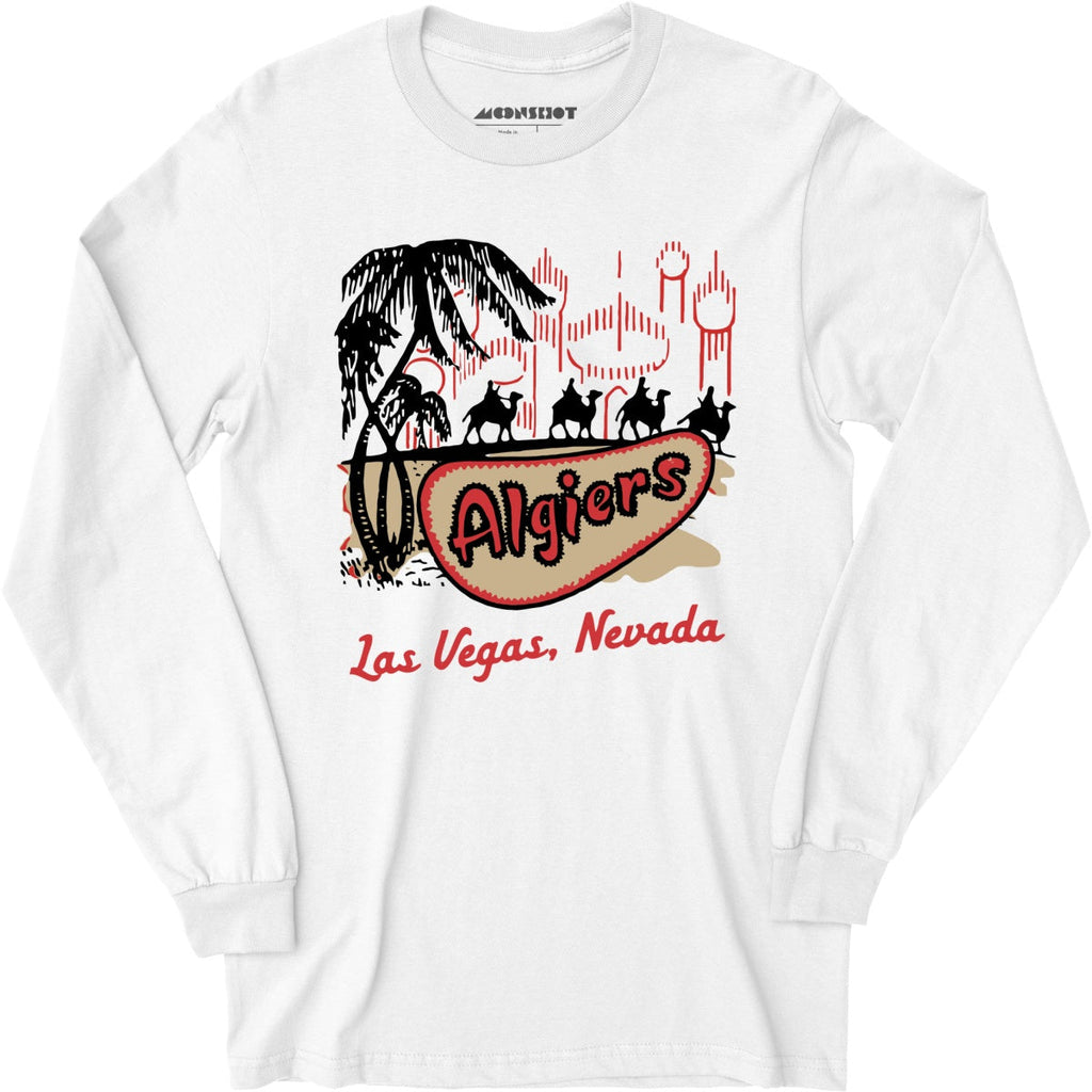 Algiers Hotel v2 - Vintage Las Vegas - Long Sleeve