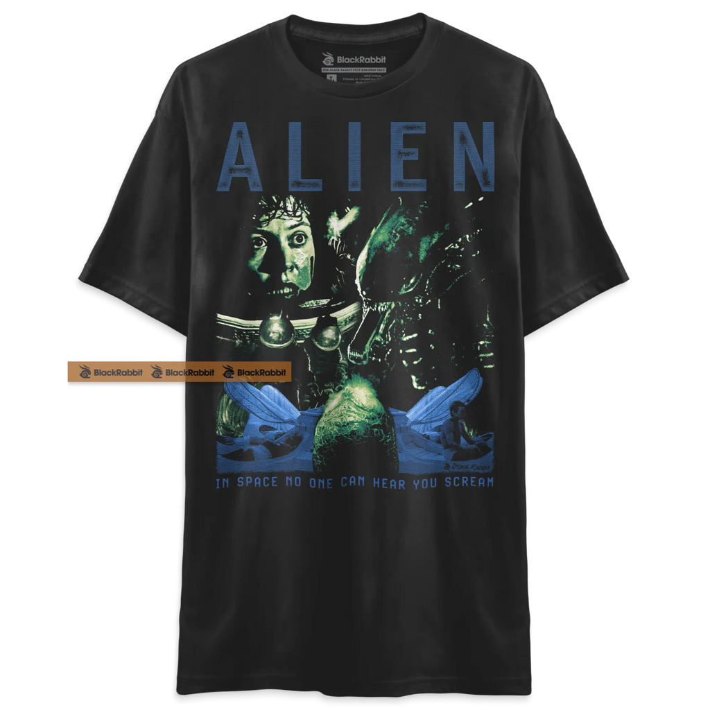 Alien In Space No Once Can Hear You Scream 1979 Retro Sci-Fi Horror Unisex Classic