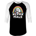 Alpha Male - 3/4 Sleeve Raglan