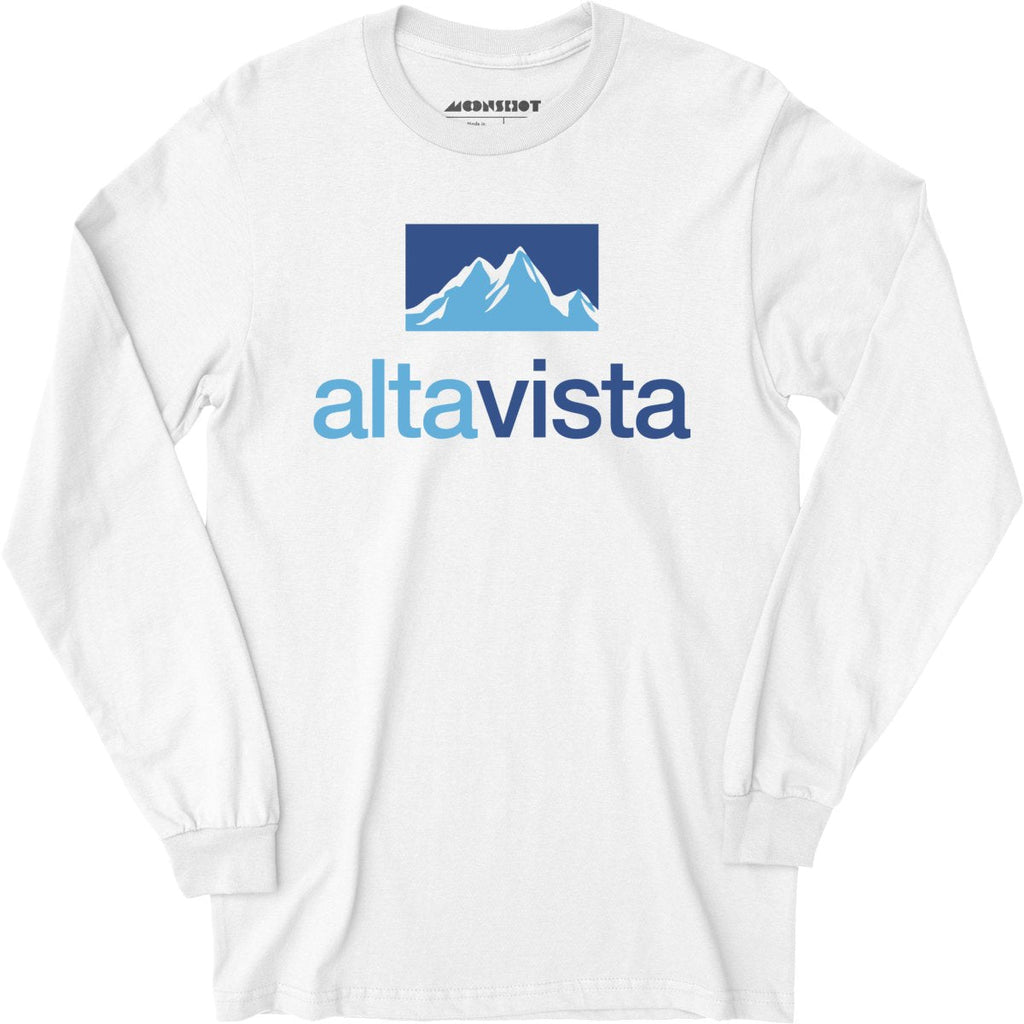 Alta Vista - Vintage Internet - Long Sleeve