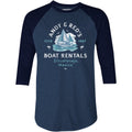 Andy & Red's Boat Rentals - 3/4 Sleeve Raglan