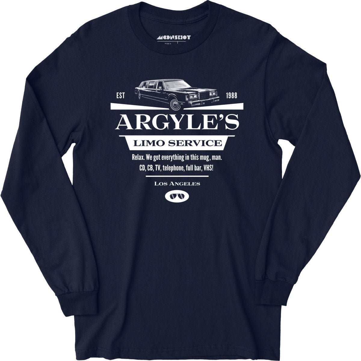 Argyle's Limo Service Los Angeles - Long Sleeve