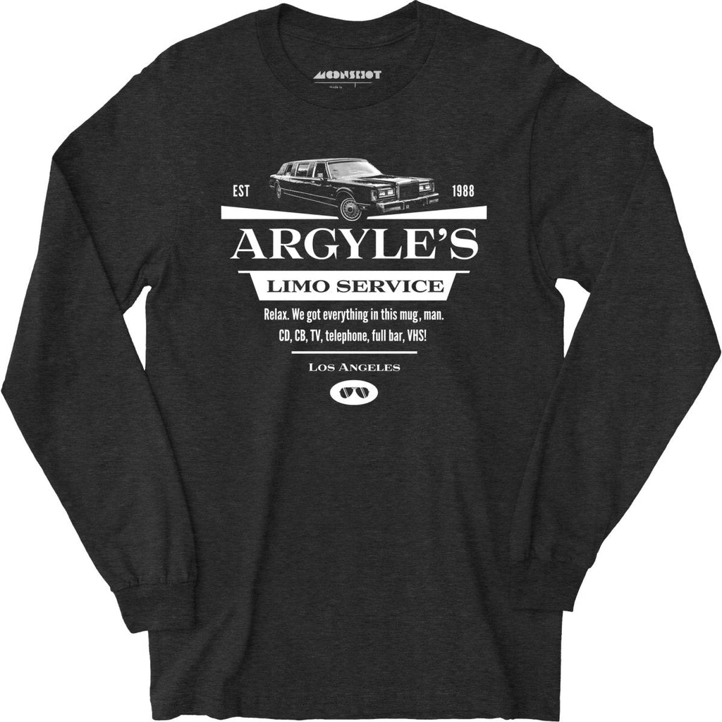 Argyle's Limo Service Los Angeles - Long Sleeve
