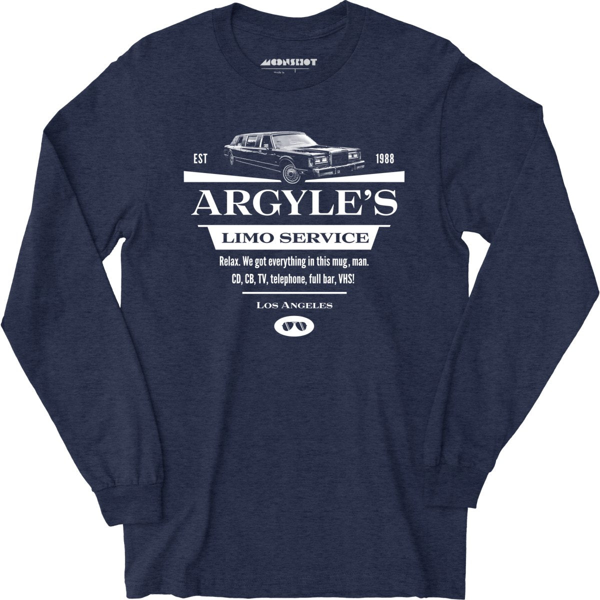 Argyle's Limo Service Los Angeles - Long Sleeve