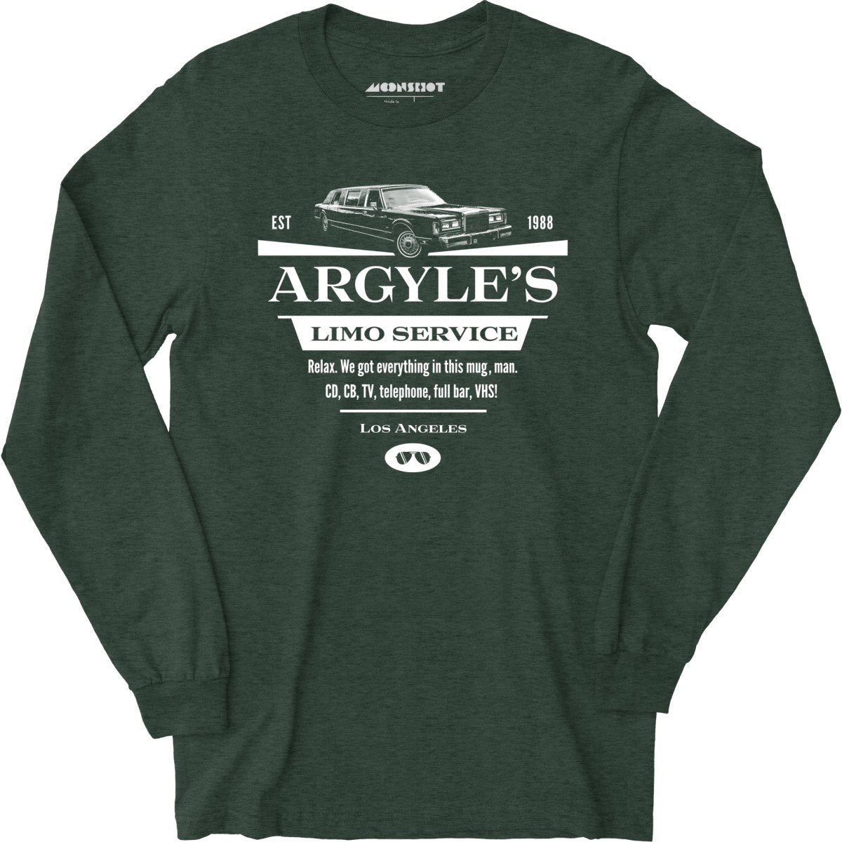 Argyle's Limo Service Los Angeles - Long Sleeve