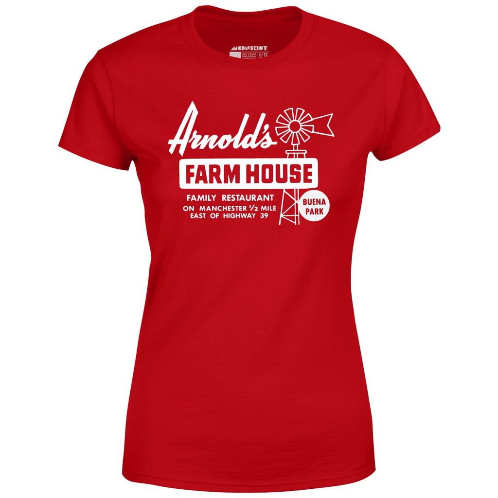 Arnold's Farmhouse - Buena Park, CA - Vintage Restaurant - Women's