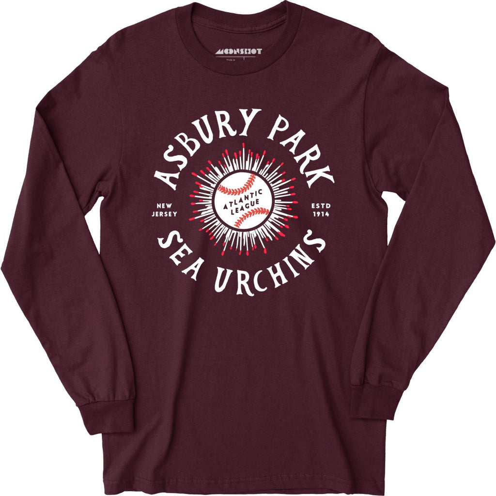 Asbury Park Sea Urchins - New Jersey - Vintage Defunct Baseball Teams - Long Sleeve