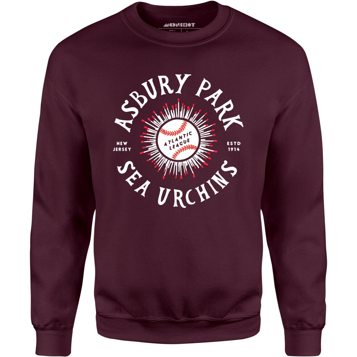 Asbury Park Sea Urchins - New Jersey - Vintage Defunct Baseball Teams - Unisex