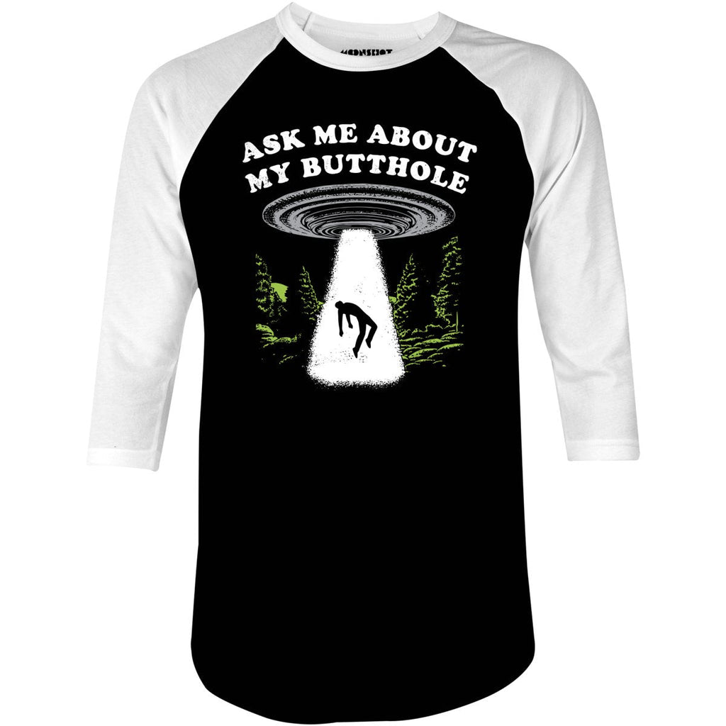 Ask Me - 3/4 Sleeve Raglan