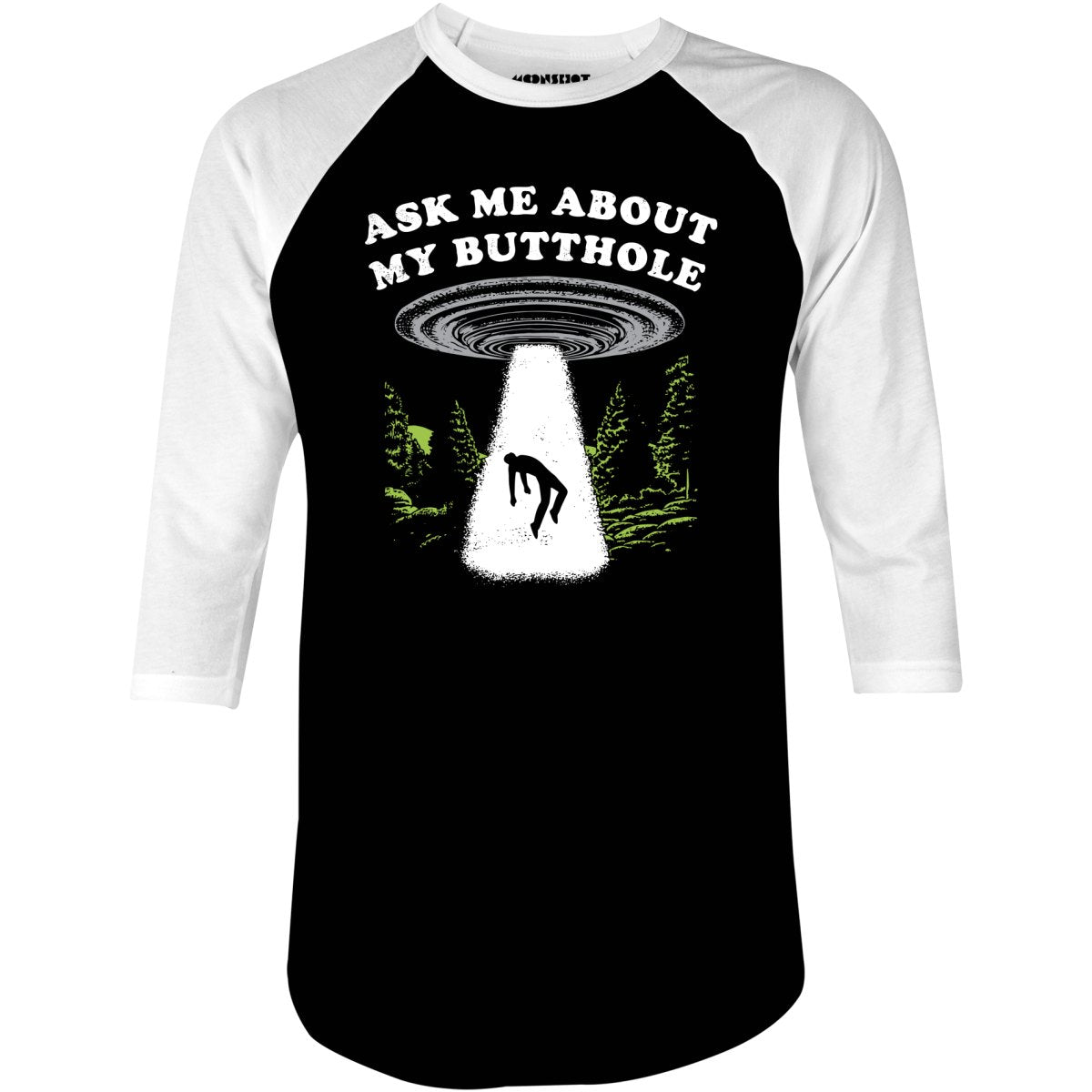Ask Me - 3/4 Sleeve Raglan