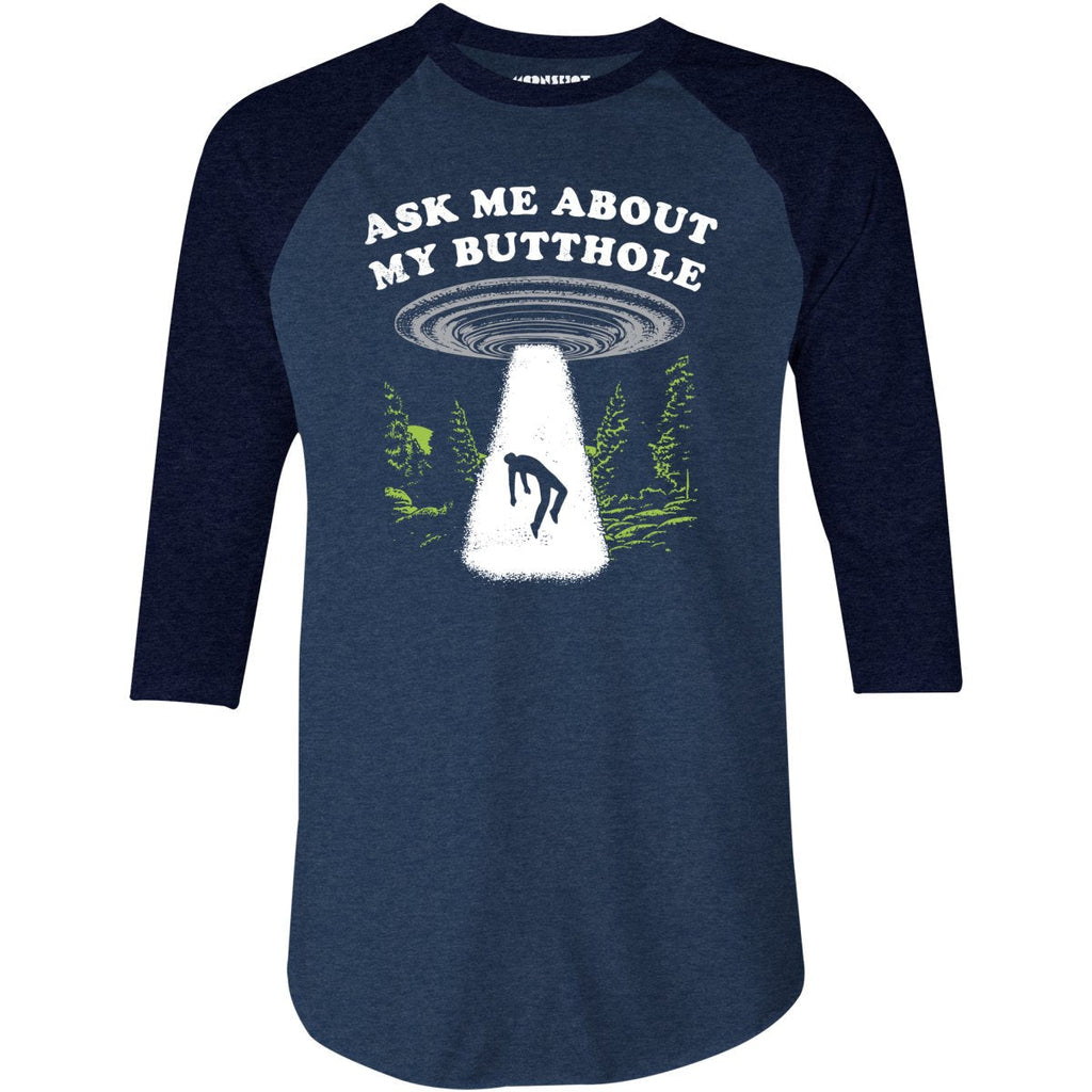 Ask Me - 3/4 Sleeve Raglan