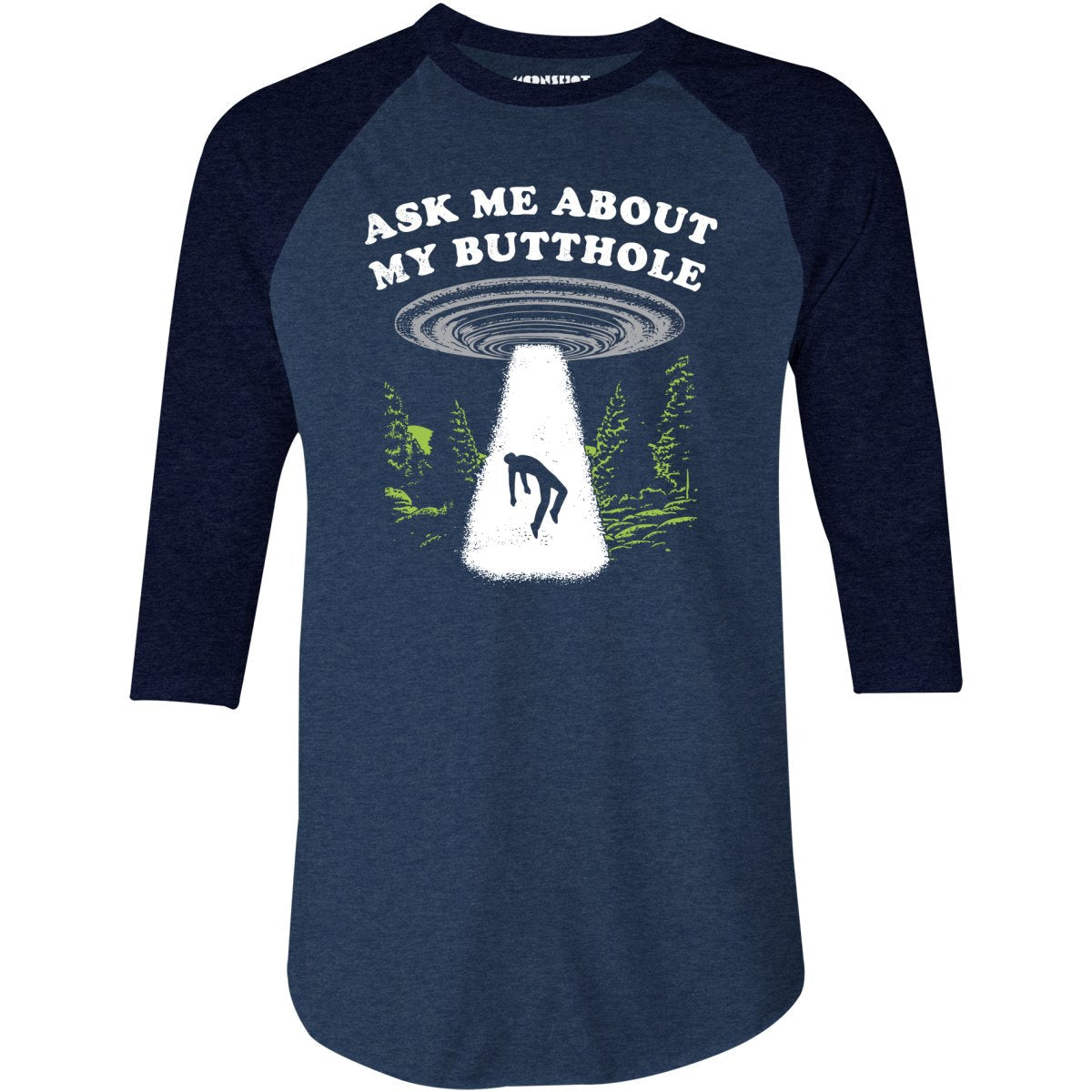 Ask Me - 3/4 Sleeve Raglan