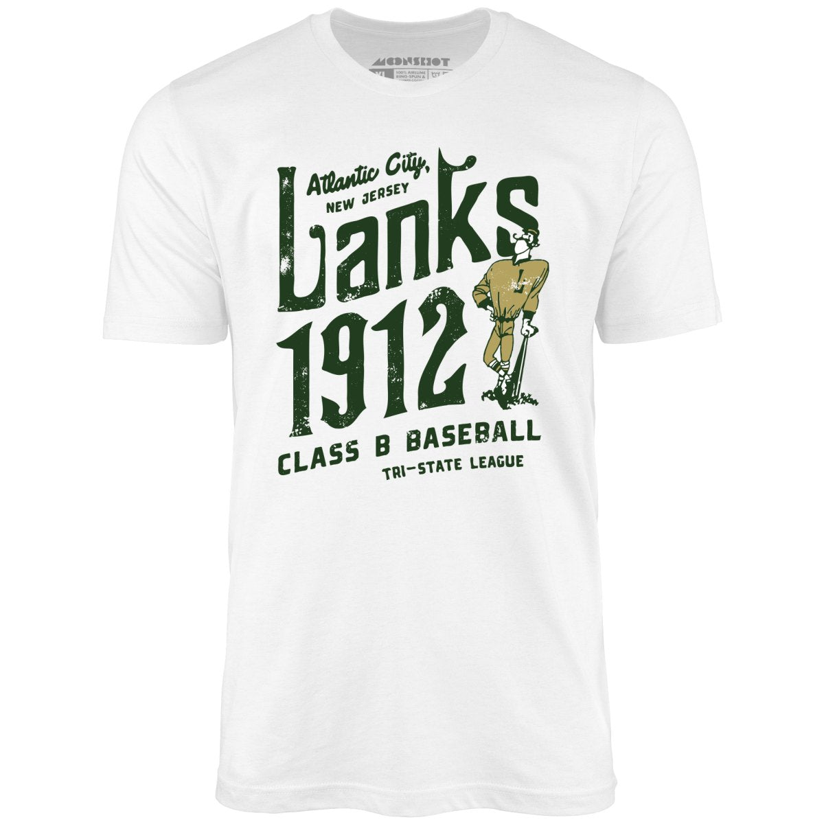 Atlantic City Lanks - New Jersey - Vintage Defunct Baseball Teams - Unisex