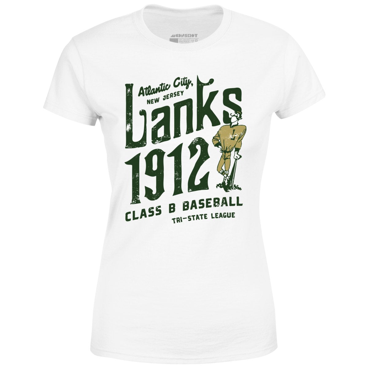 Atlantic City Lanks - New Jersey - Vintage Defunct Baseball Teams - Women's