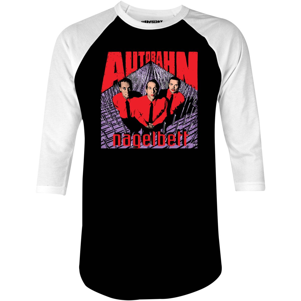 Autobahn - Big Lebowski - 3/4 Sleeve Raglan