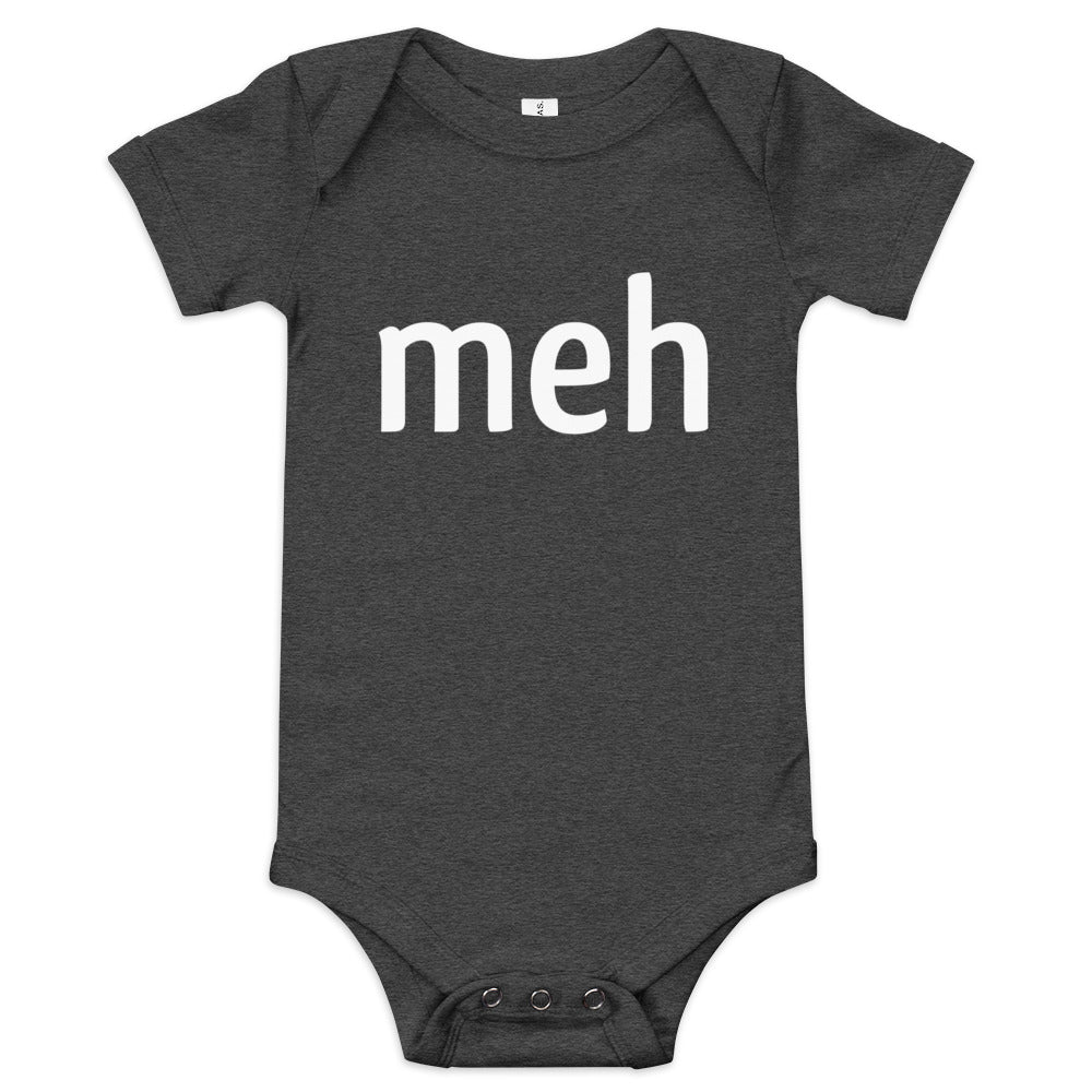 Meh Shirt Kid's Onesie