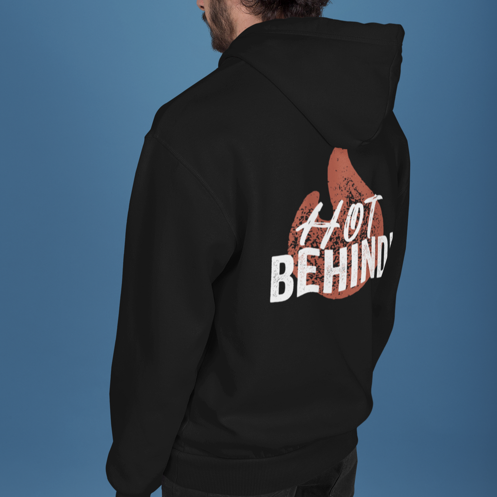 Hot Behind Unisex Back-Print