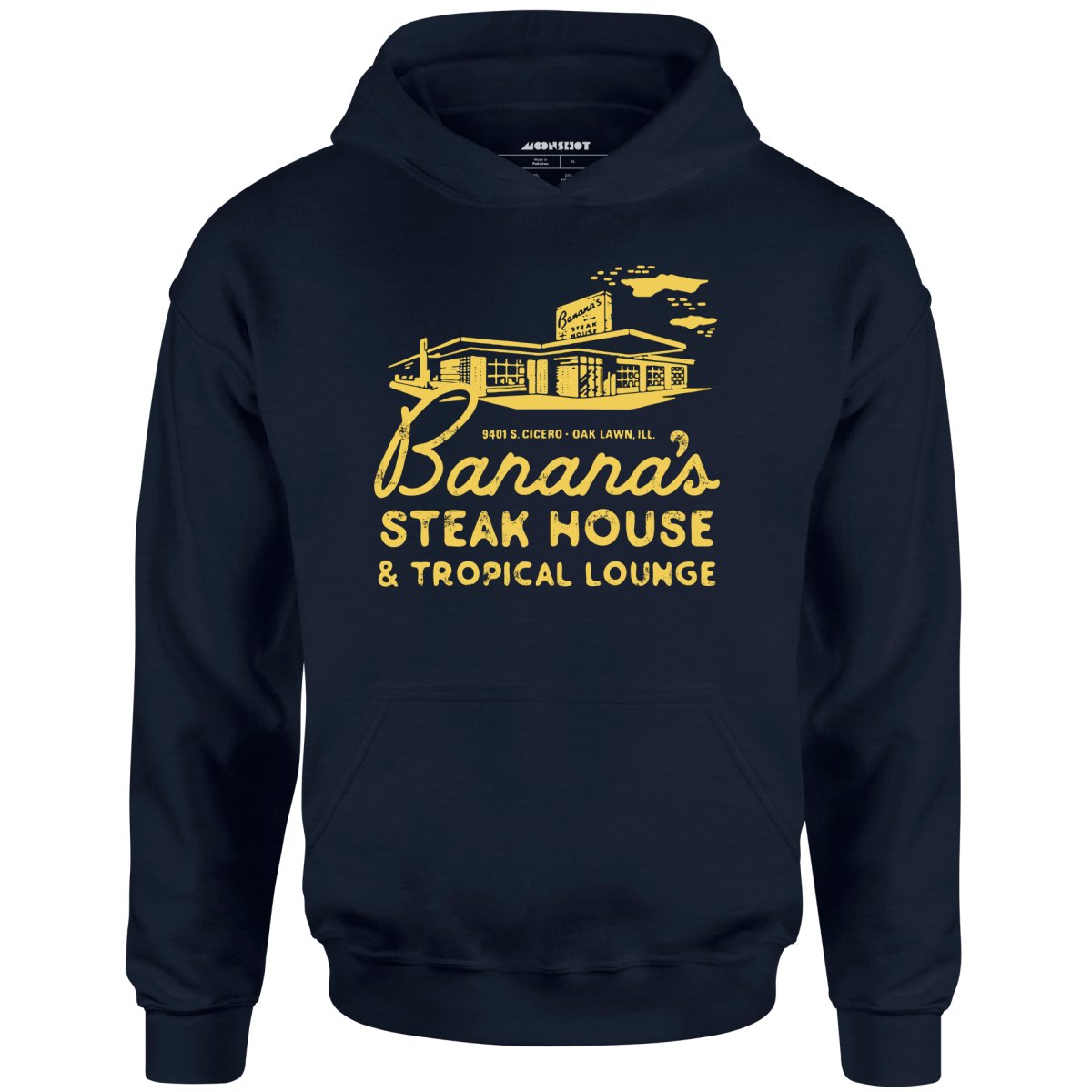 Banana's Steak House - Oak Lawn, Il - Vintage Restaurant - Unisex