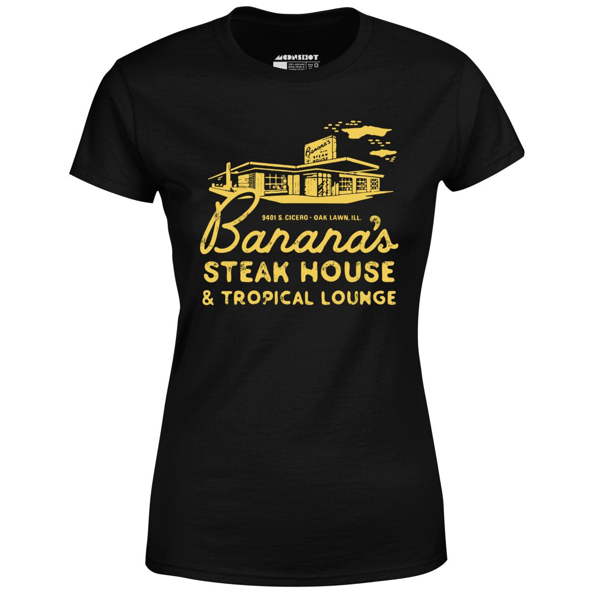 Banana's Steak House - Oak Lawn, Il - Vintage Restaurant - Women's