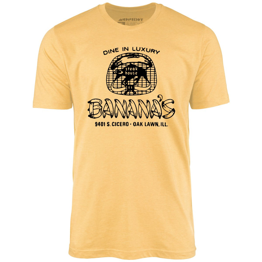 Banana's Steak House v2 - Oak Lawn, IL - Vintage Restaurant - Unisex
