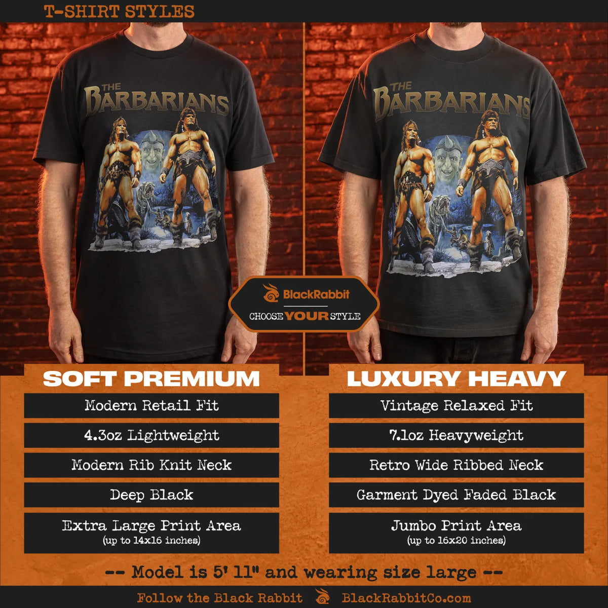 The Barbarians 1987 80s Fantasy Retro Vintage Unisex Classic