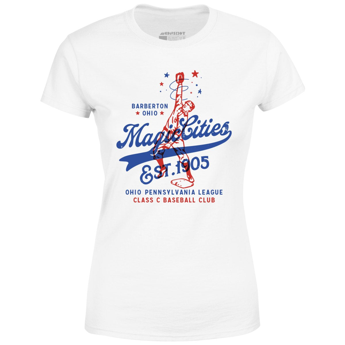 Barberton Magic Cities - Ohio - Vintage Defunct Baseball Teams - Women's