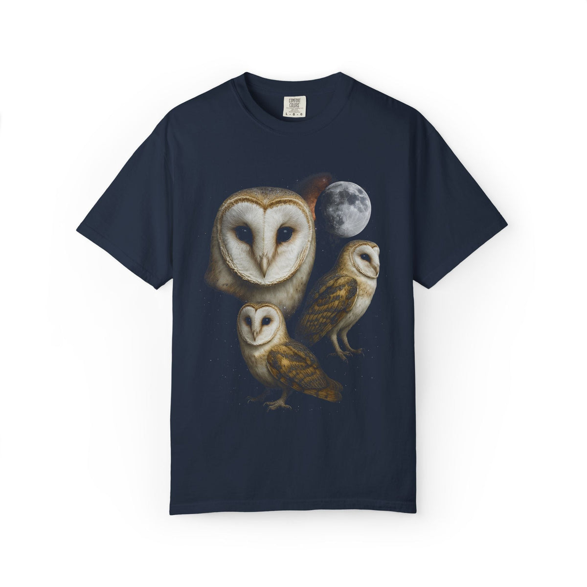 Barn Owls And The Moon 90's Vintage Tee.