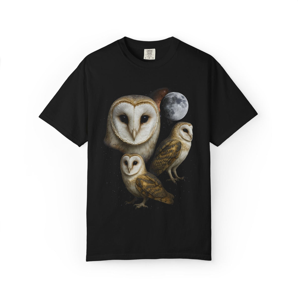 Barn Owls And The Moon 90's Vintage Tee.