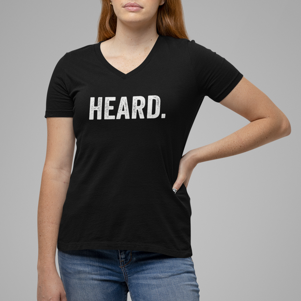 Heard Womenâ€™s Relaxed V-neck Tee