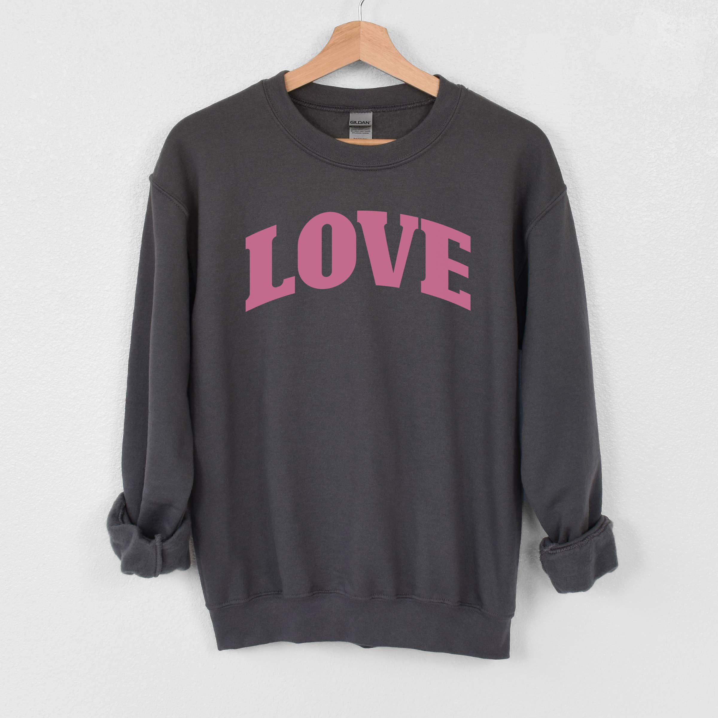 Love Crewneck Sweatshirt | Valentine's Day | Sizes S-2XL