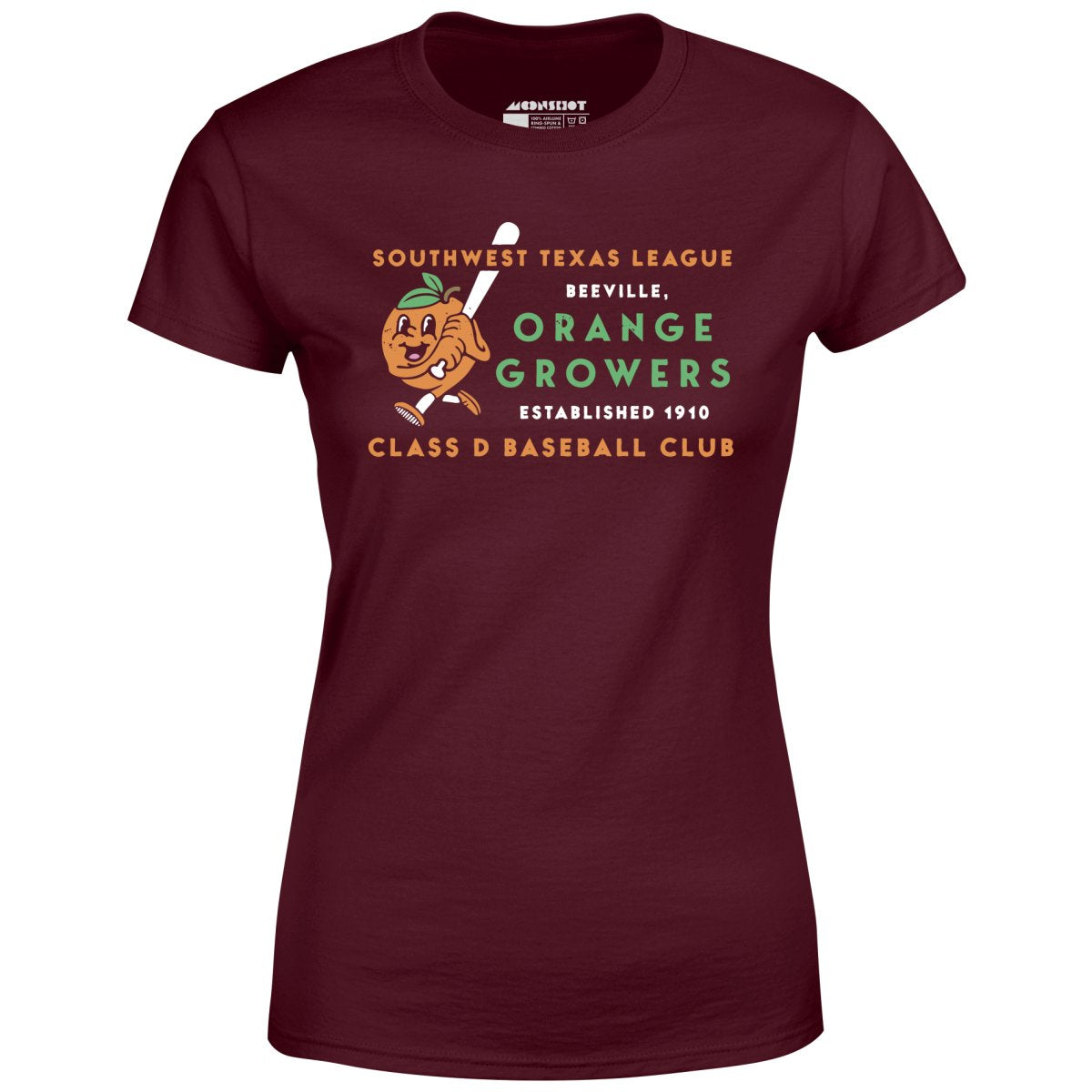 Beeville Orange Growers - Texas - Vintage Defunct Baseball Teams - Women's